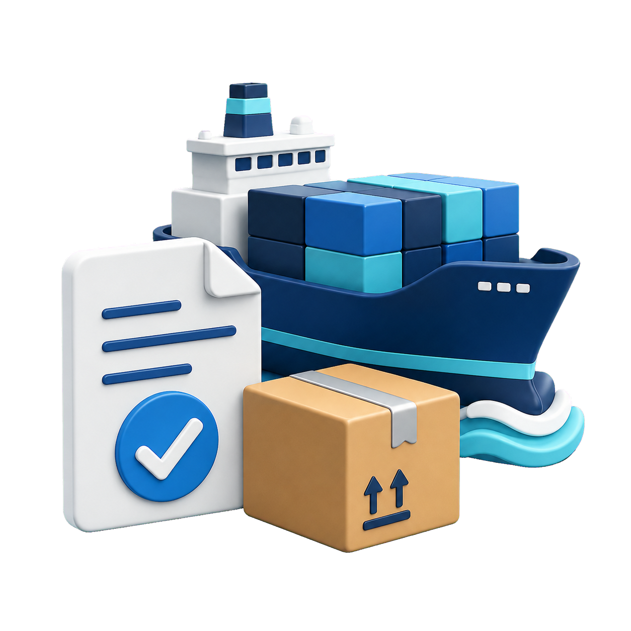 Export documentation and ocean freight support